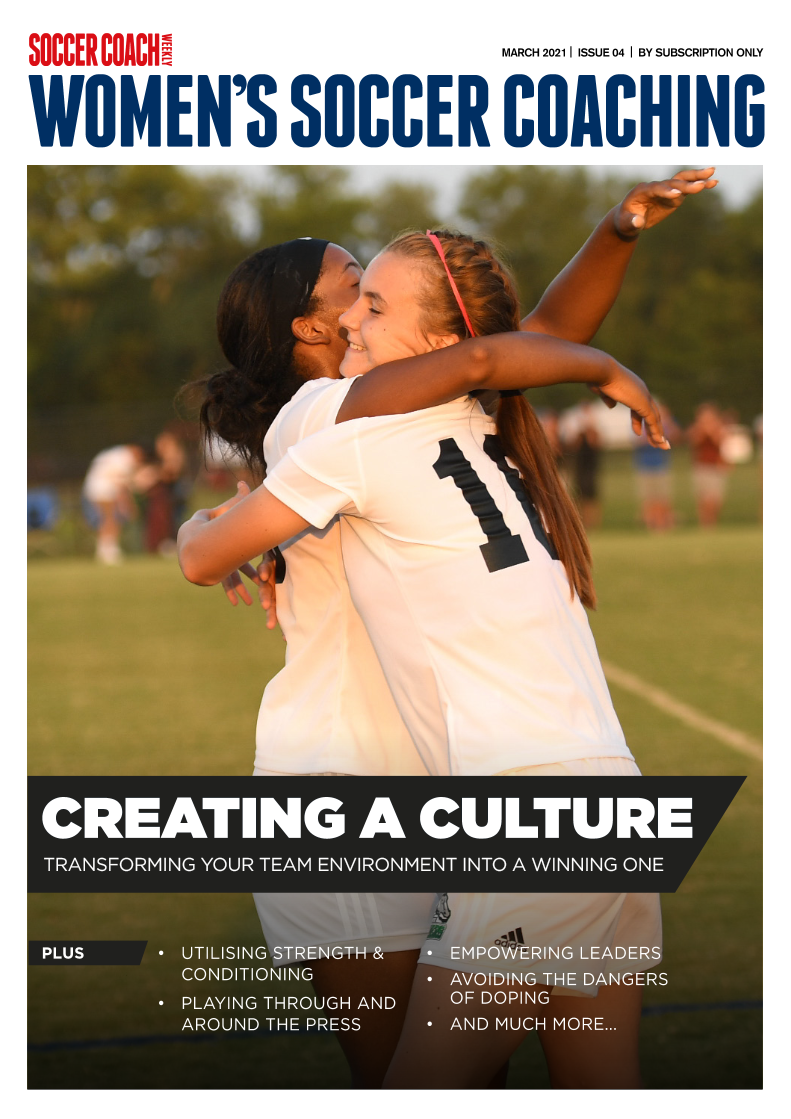 Women's Soccer Coaching - Issue Library - Women's Soccer Coaching Issue 4