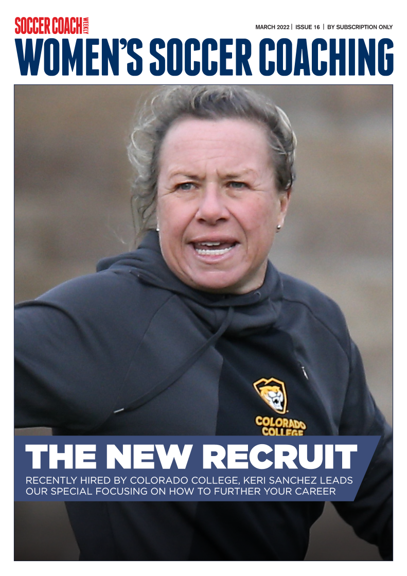 Women's Soccer Coaching Issue Library Women's Soccer Coaching Issue 16