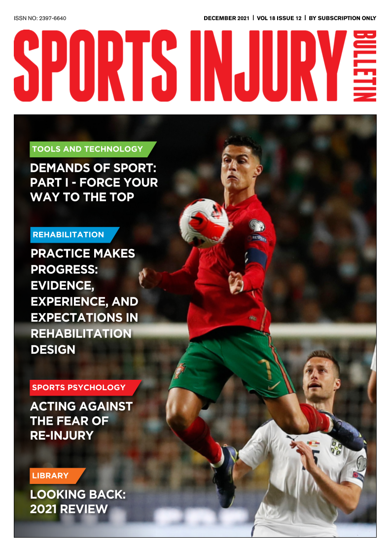 Sports Injury Bulletin - Issue Library - Sports Injury Bulletin Vol 18 ...