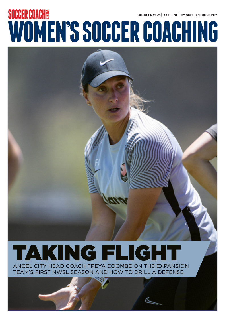 Women's Soccer Coaching Issue Library Women's Soccer Coaching Issue 23