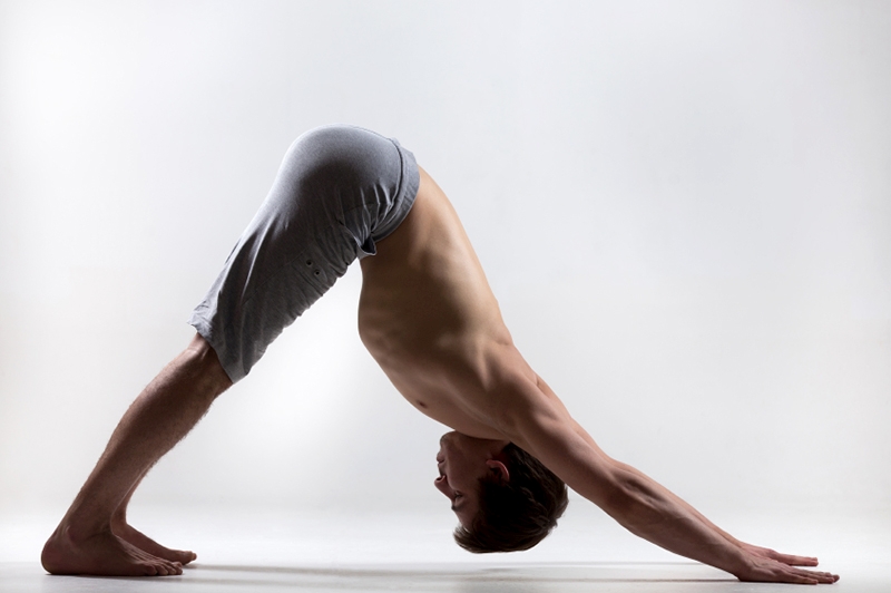 Yoga for Men: Downward Dog Tips — YOGABYCANDACE
