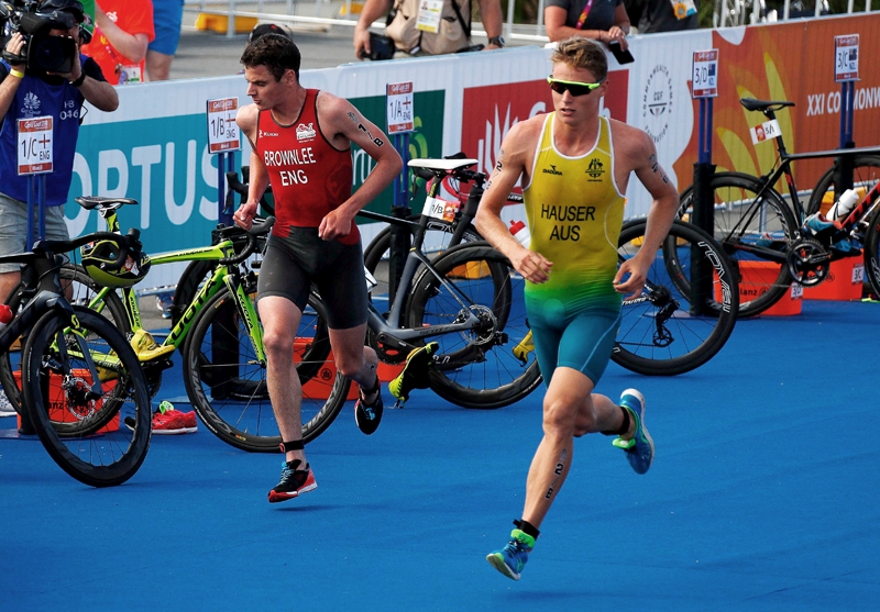 Triathlon training: improving the bike-run transition during competition