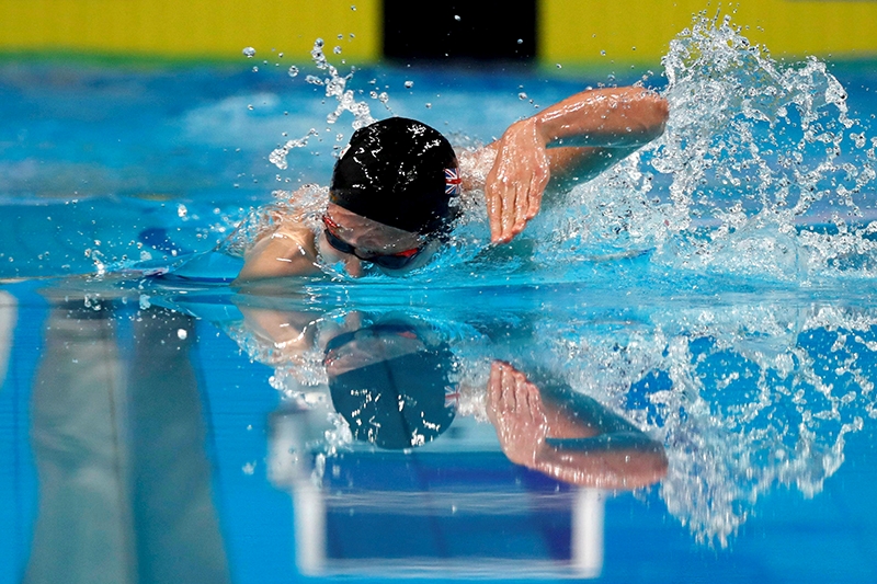Honing your swimming skills: constrain to gain!