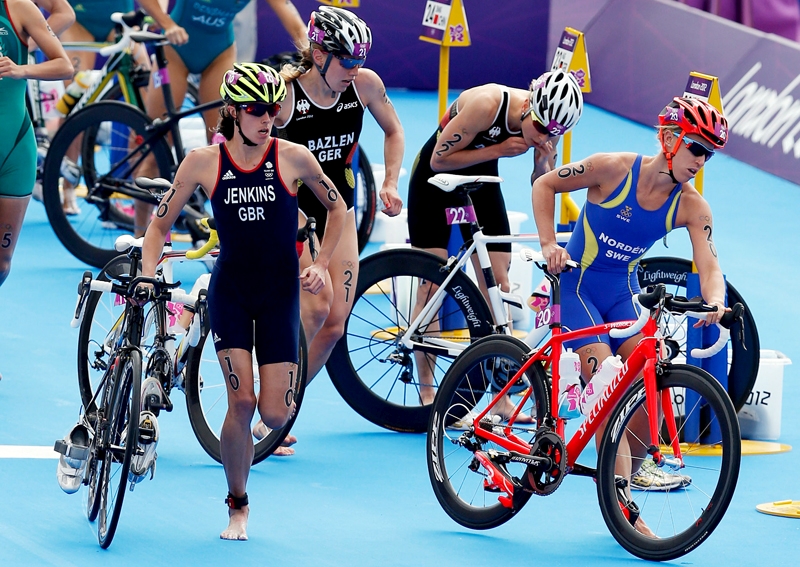 Triathlon: can you cope with some interference?