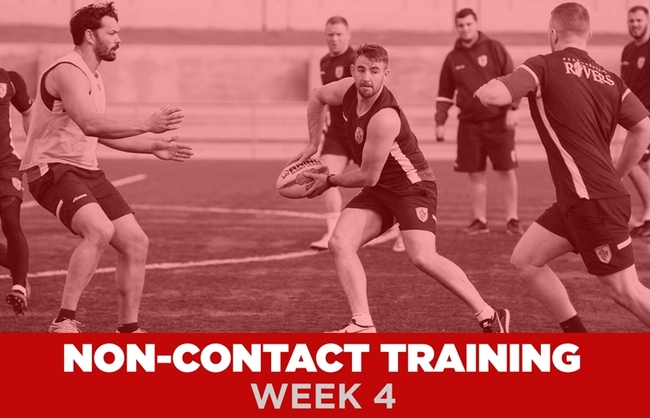 Non-contact training: Week 4