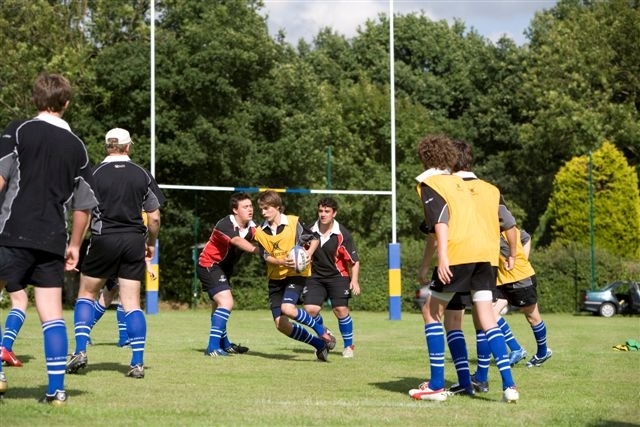 Touch rugby to teach players defence