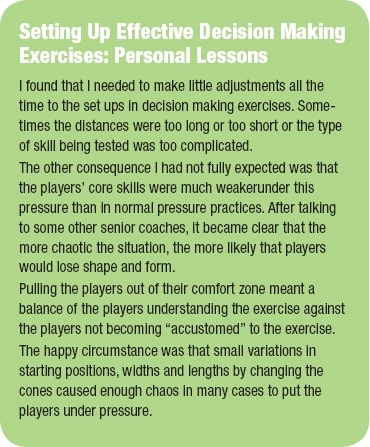 Rugby drill to help decision making - Rugby Attacking Drills - Rugby ...