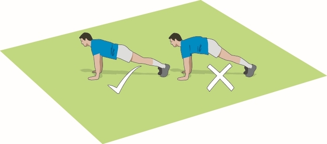 Keep up the press-ups with 10 variations