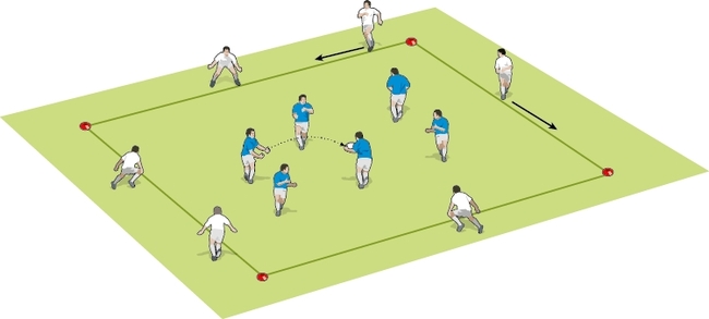 Inside out attacking squares