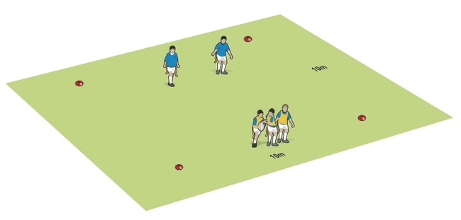 U7 U8 Mini Tag Rugby Refereeing and Game Coaching