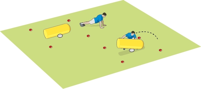 Quick gates - Rugby Training Drills & Games - Rugby Coach Weekly