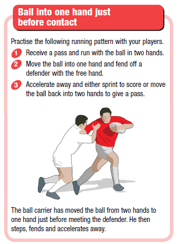 One-handed magic - Rugby Passing & Ball Handling Drills - Rugby Coach ...