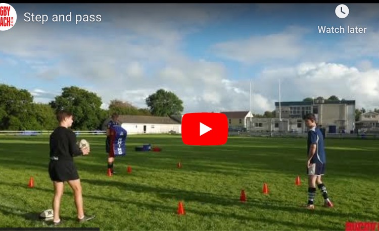 VIDEO: Receive then step, receive then step and pass