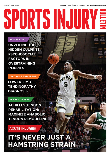 Sports Injury Bulletin Vol 21 Issue 1