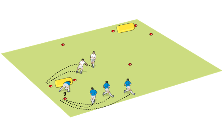 Rugby Coach Weekly - Passing and Handling Rugby Drills - Rugby