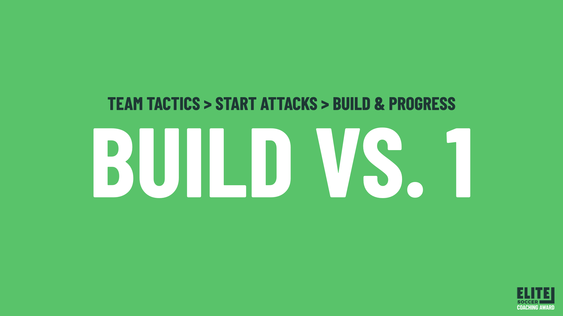 Build vs 1