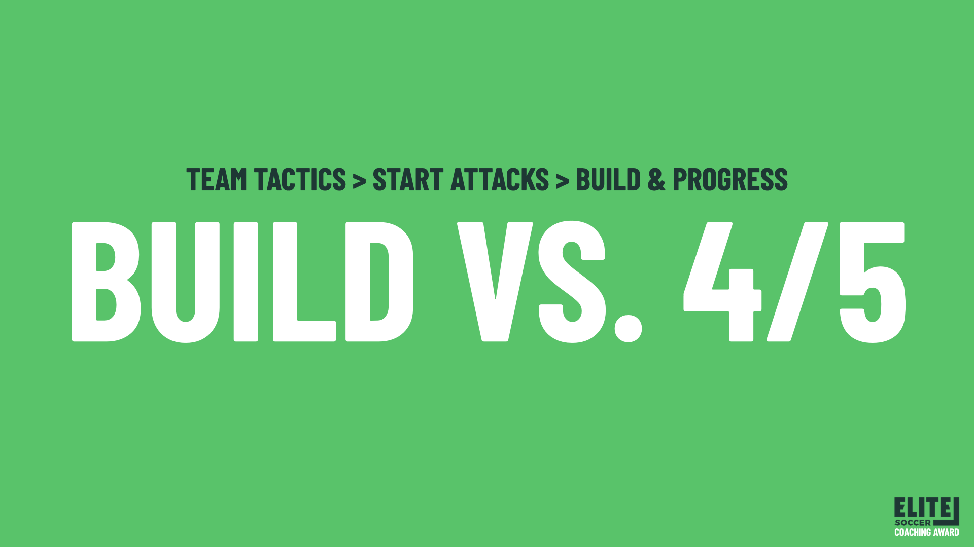 Build vs 4/5