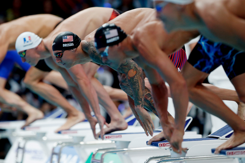 Swimming performance: lateral thinking for better starts