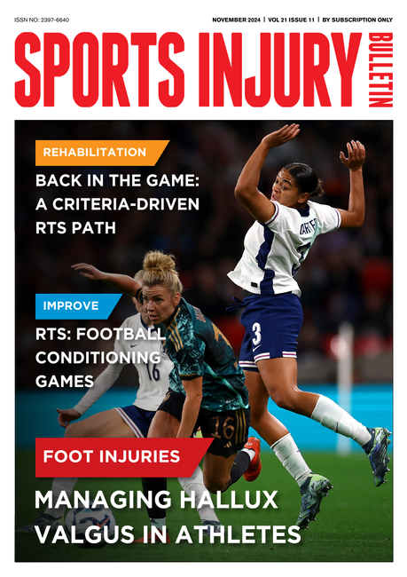 Sports Injury Bulletin Vol 21 Issue 11