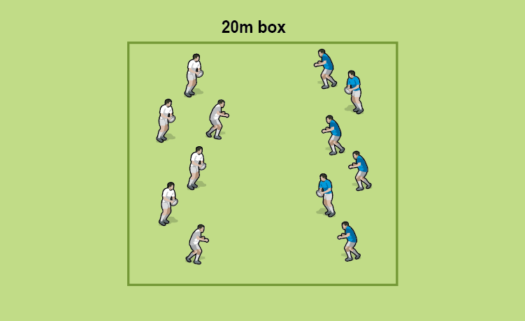 Small area adaptive games