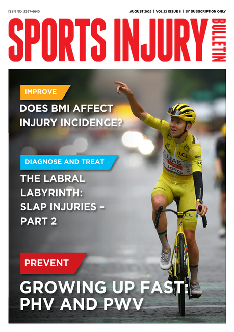 Sports Injury Bulletin Volume 22 Issue 8