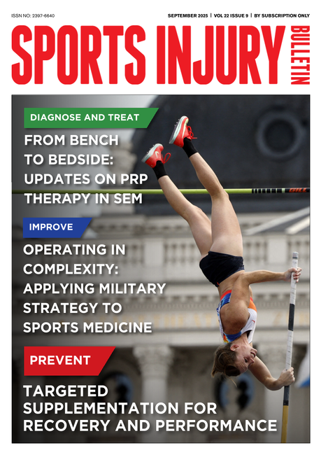Sports Injury Bulletin Volume 22 Issue 9