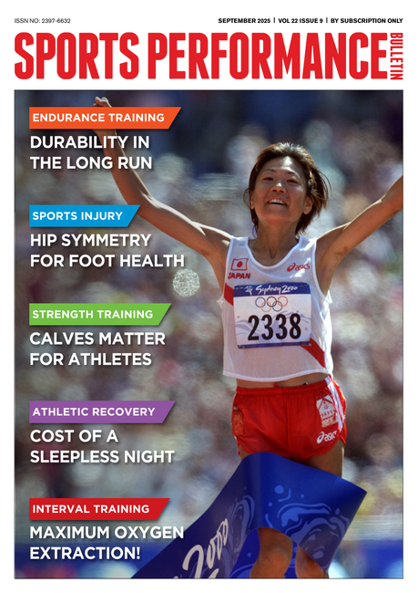 Sports Performance Bulletin - Sep' 25