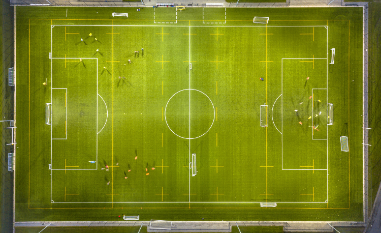 Pitch size and availability can impact the decisions you may make about the types of games to play in training Pitch size and availability can impact the decisions you may make about the types of games to play in training