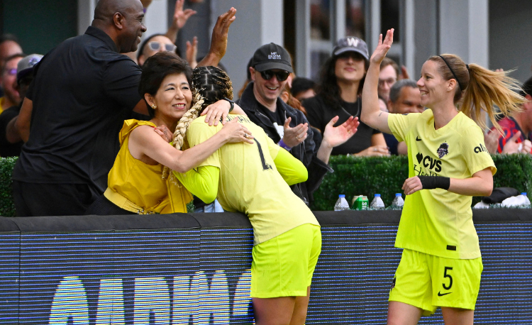 Michelle Kang, the owner of OL Lyonnes, Washington Spirit and London City Lionesses, is driving change in the women's game Michelle Kang, the owner of OL Lyonnes, Washington Spirit and London City Lionesses, is driving change in the women's game