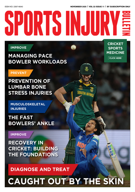 Sports Injury Bulletin Vol 22 Issue 11