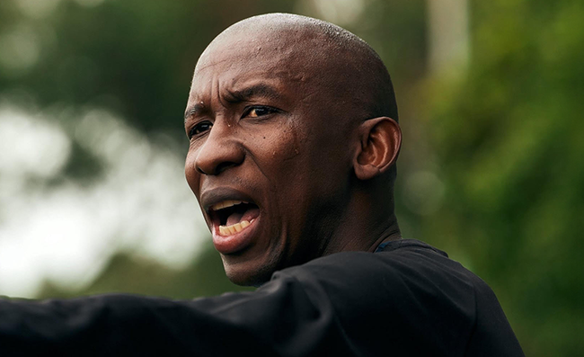 Front-foot defending