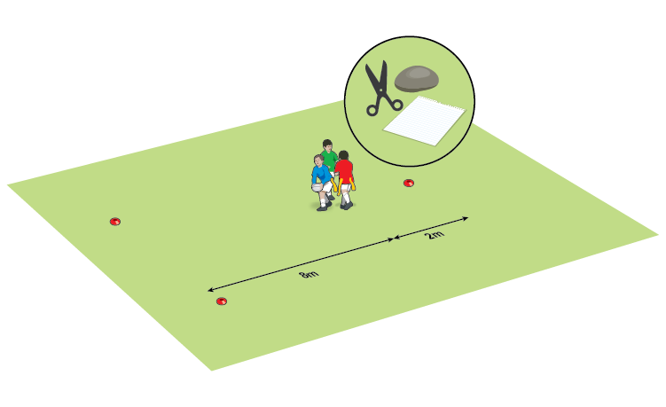 Rock, paper, scarper