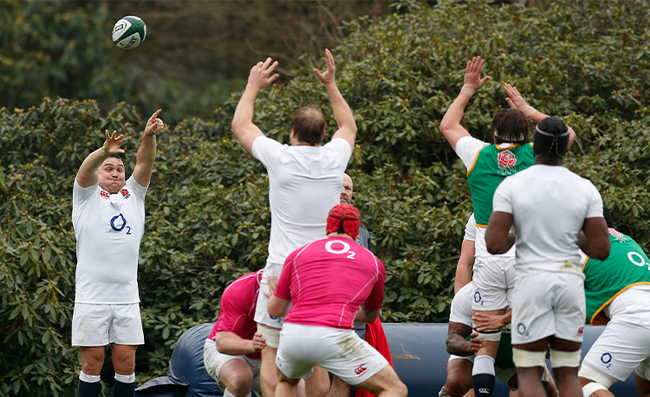 Up-to-date lineout training