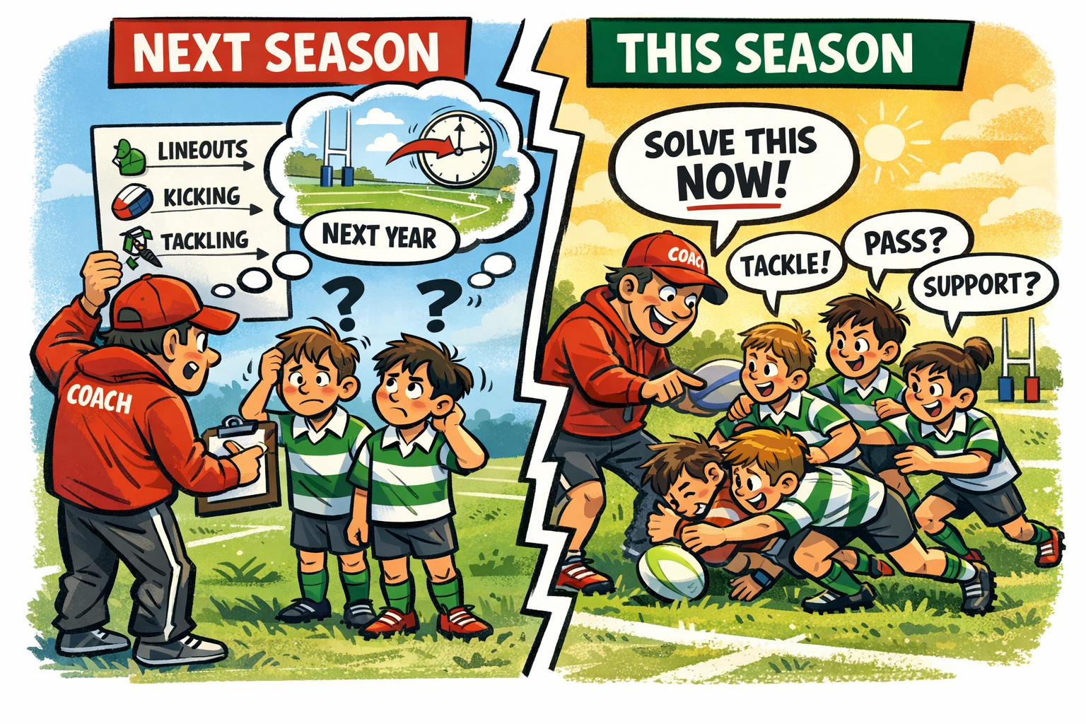 Don&rsquo;t start next season this season