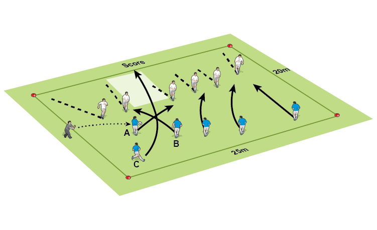 Pass your way to the line