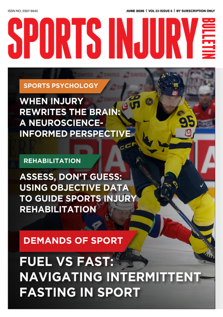 Sports Injury Bulletin Vol 23 Issue 6