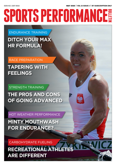 Sports Performance Bulletin - May 26