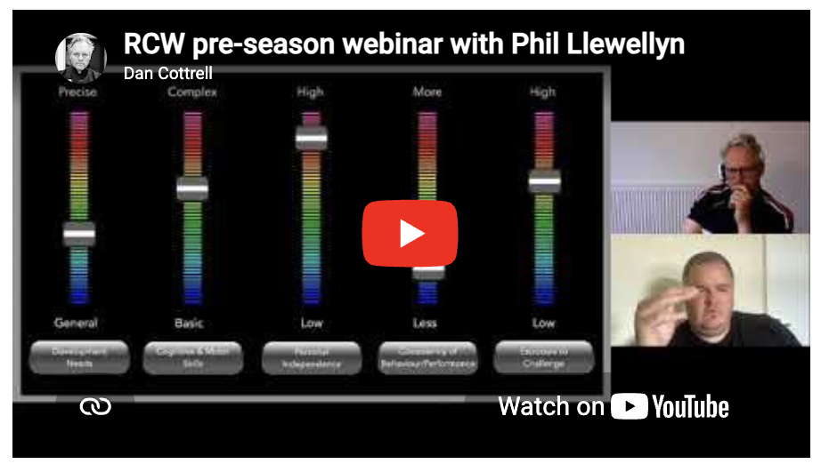 Pre-season webinar with Phil Llewellyn
