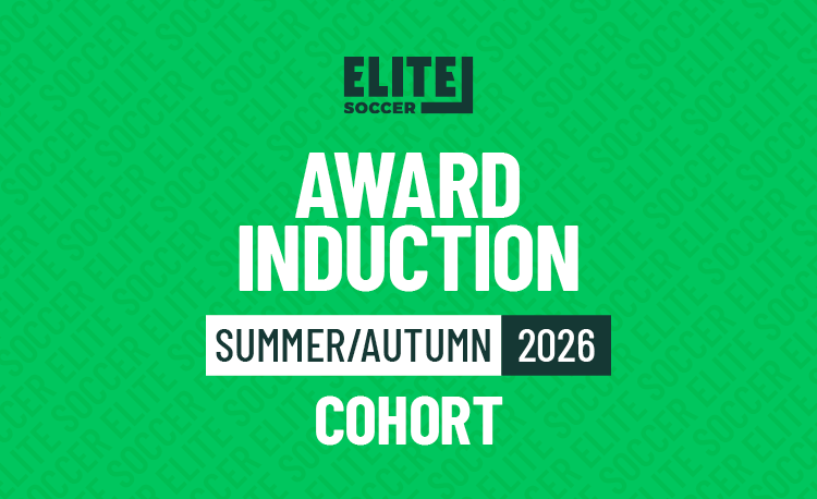 Induction - Elite Soccer Coaching Award cohort 6