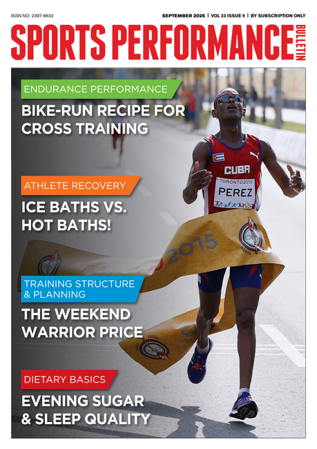Sports Performance Bulletin Sep' 26